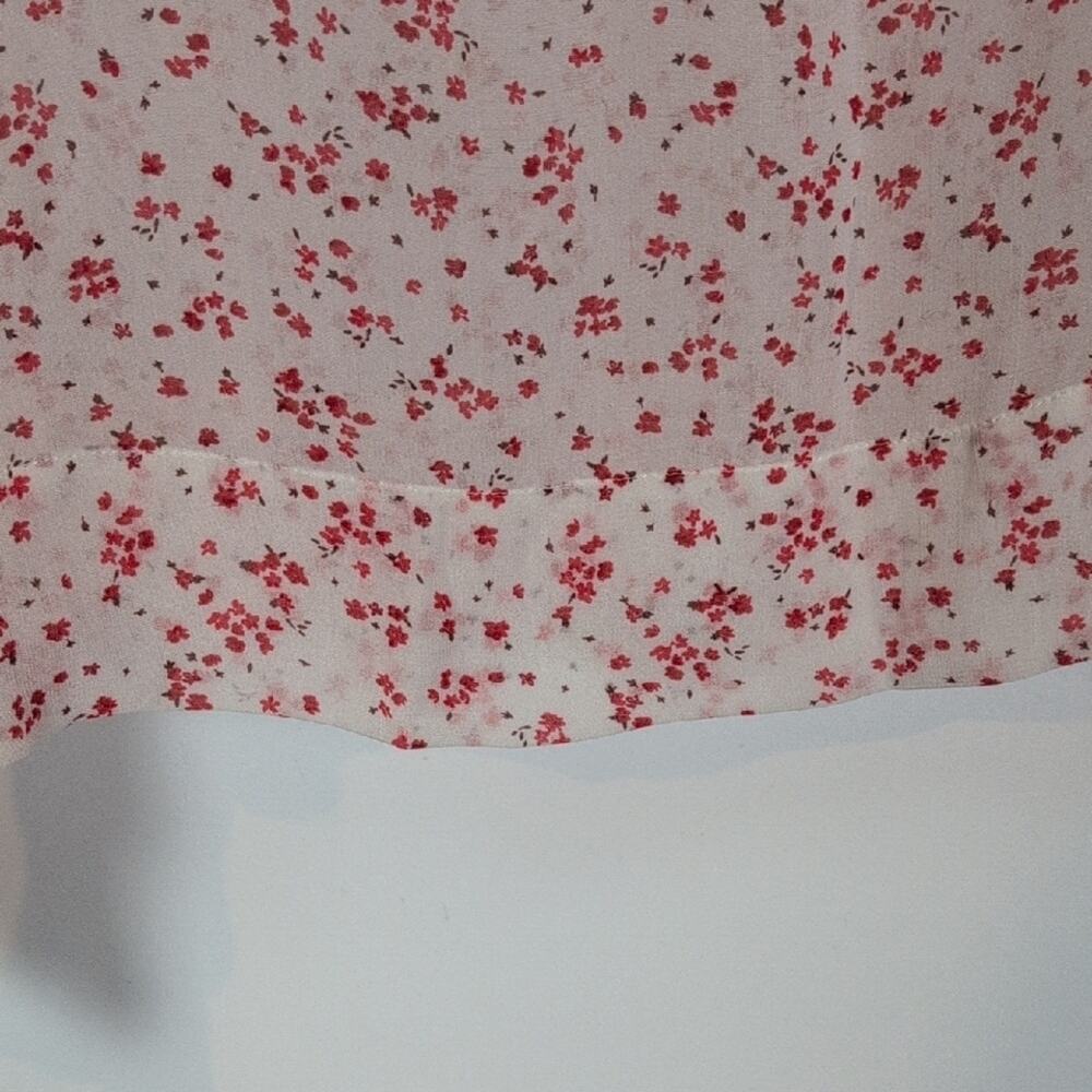 Ganni Sheer Floral Top - Picture 4 of 15